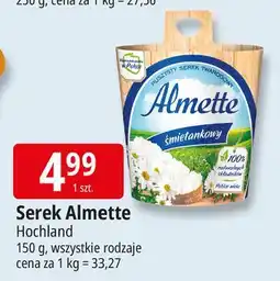 E.Leclerc Serek śmietankowy Hochland Almette oferta