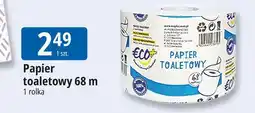 E.Leclerc Papier toaletowy dwuwarstwowy 68 m Eco+ oferta