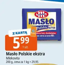 E.Leclerc Masło ekstra Mlekovita Polskie oferta