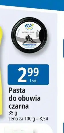 E.Leclerc Pasta do obuwia czarna Eco+ oferta