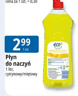 E.Leclerc Płyn do mycia naczyń miętowy Eco+ oferta