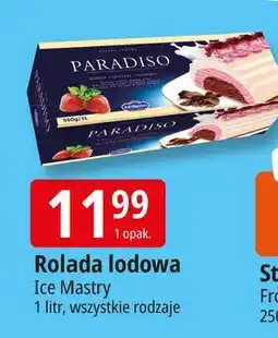 E.Leclerc Rolada lodowa paradiso truskawkowa Ice Mastry oferta