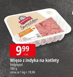 E.Leclerc Mięso mielone z indyka na kotlety Indykpol Samo Dobro oferta