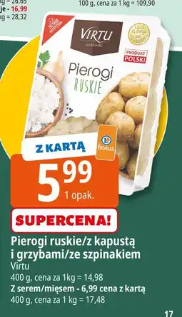 E.Leclerc Pierogi ruskie Virtu oferta