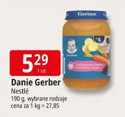 E.Leclerc Obiadek jarzynki z delikatnym schabem Gerber oferta