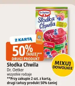 E.Leclerc Kisiel owoce leśne z kawałkami owoców Dr. Oetker Słodka Chwila oferta