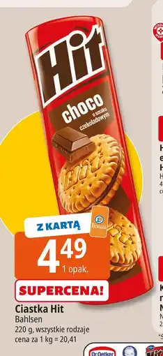E.Leclerc Ciastka czekoladowe Hit oferta
