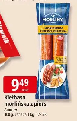 E.Leclerc Kiełbasa morlińska z piersią kurczaka Morliny oferta