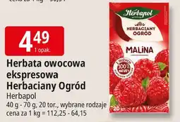 E.Leclerc Herbata malina Herbapol Herbaciany Ogród oferta
