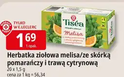E.Leclerc Melisa ze skórką pomarańczy i trawą cytrynową Wiodąca Marka Tisea oferta