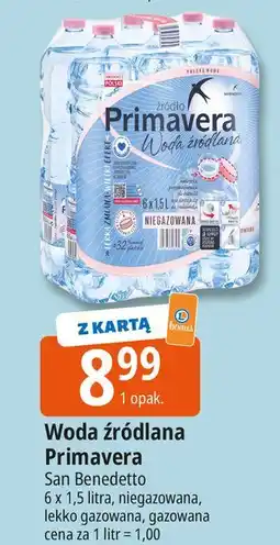 E.Leclerc Woda lekko gazowana Primavera oferta
