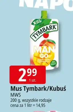 E.Leclerc Mus jabłko-mango Kubuś oferta