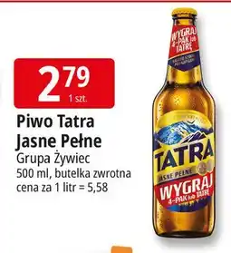 E.Leclerc Piwo Tatra Jasne Pełne oferta
