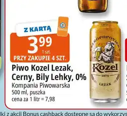 E.Leclerc Piwo Kozel Bily Lehky oferta