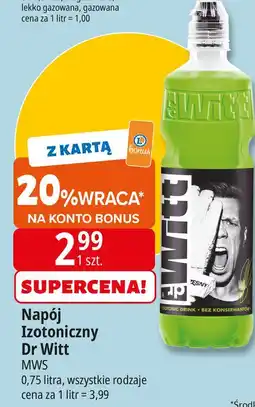 E.Leclerc Napój izotoniczny zielony Dr Witt oferta