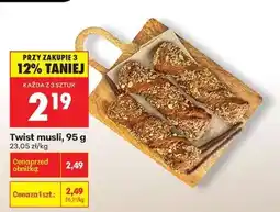 Biedronka Twist musli, 95 g oferta