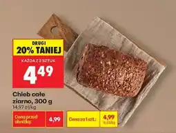 Biedronka Chleb cale ziarno 300 g oferta