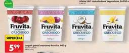Biedronka Jogurt grecki owocowy Fruvita, 400 g oferta