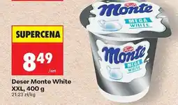 Biedronka Deser Monte White XXL 400 g oferta