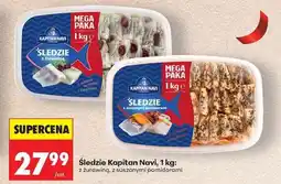 Biedronka Śledzie Kapitan Navi, 1 kg oferta