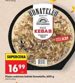 Biedronka Pizza rodzinna kebab Donatello, 600 g oferta