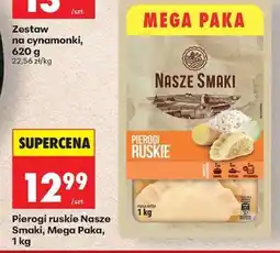 Biedronka Pierogi ruskie Nasze Smaki Mega Paka 1 kg oferta