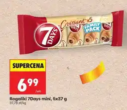 Biedronka Rogaliki 7days mini, 5x37 g oferta