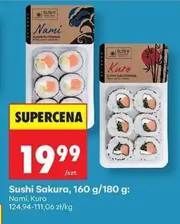 Biedronka Sushi Sakura, 160 g/180 g oferta
