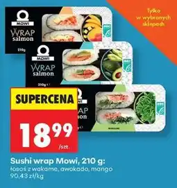 Biedronka Sushi wrap Mowi, 210 g oferta