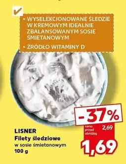 Kaufland Filety śledziowe w sosie grzybowym z borowikami oferta
