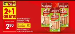 Biedronka Parówki Sokoliki Sokołów, 140 g oferta
