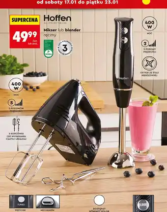 Blender 400 w czarny Hoffen