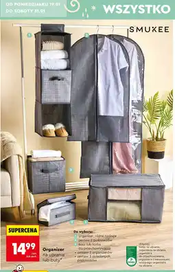 Biedronka Pojemniki składane do przechowywania ubrań Smukee oferta