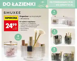 Biedronka Organizer na kosmetyki kwadratowy oferta