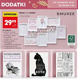 Biedronka Kompozycja ramek na zdjęcia Smukee oferta