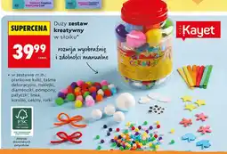 Biedronka Zestaw kreatywny w słoiku Kayet oferta