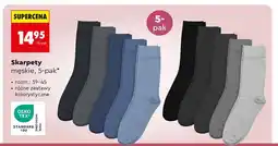 Biedronka Skarpety męskie rozm. 39-45 oferta