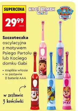 Biedronka Szczoteczka oscylacyjna koci domek gabi oferta