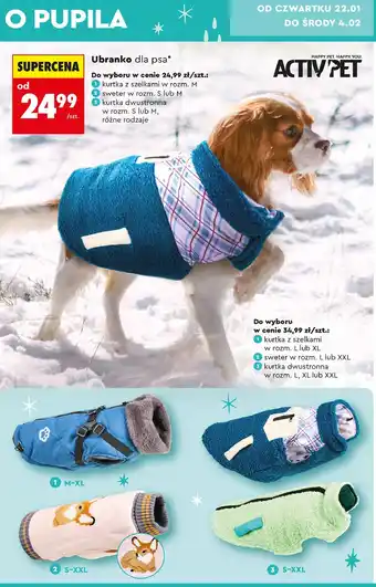 Kurtka dwustronna l-xxl Activ Pet