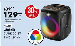 Biedronka Głośnik cube20 bt tws 20w Tracer oferta
