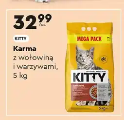 Biedronka Karma dla kota z wołowiną i warzywami Kitty oferta