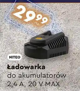 Biedronka Ładowarka do akumulatorów 20 v Niteo Tools oferta