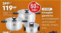 Biedronka Komplet garnków handy Mg Home oferta