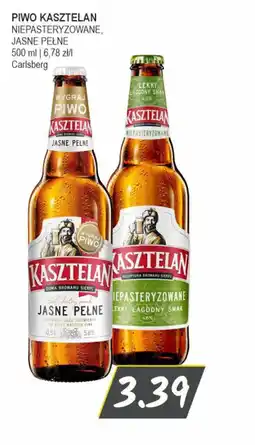Słoneczko Piwo kasztelan niepasteryzowane, jasne pełne carlsberg oferta
