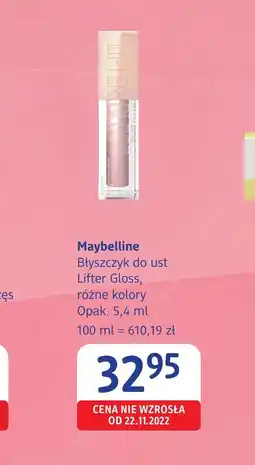 dm drogerie markt Błyszczyk do ust Maybelline oferta