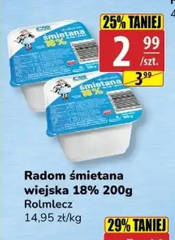 API MARKET Śmietana Rolmlecz oferta