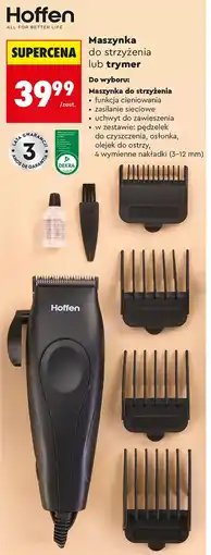 Biedronka Maszynka do strzyżenia Hoffen oferta