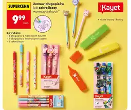 Biedronka Zestaw długopisów Kayet oferta