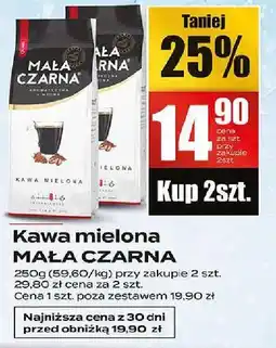 Supeco Kawa mielona MAŁA CZARNA oferta
