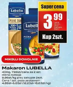 Supeco Makaron LUBELLA różne rodzaje oferta
